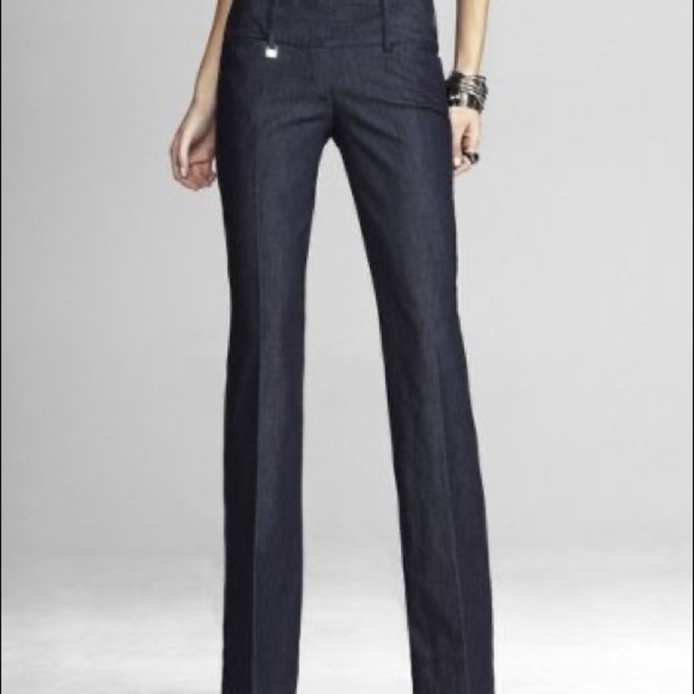 Express editor jeans dark denim wash